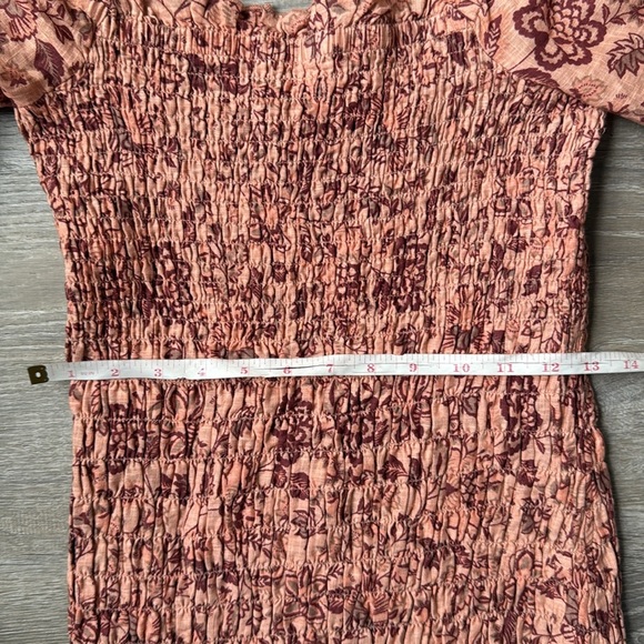 FREE PEOPLE SMOCK IT TO ME MINI DRESS SMALL - Picture 11 of 12